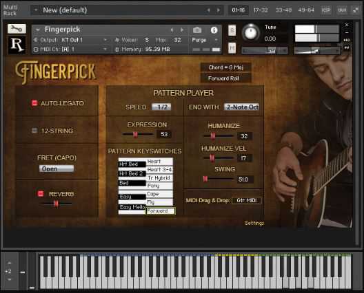 Realitone Fingerpick 自动节奏指弹木吉他
