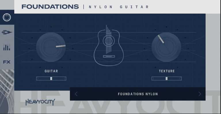 Heavyocity Foundations Nylon Guitar 古典吉他 ( 273MB )