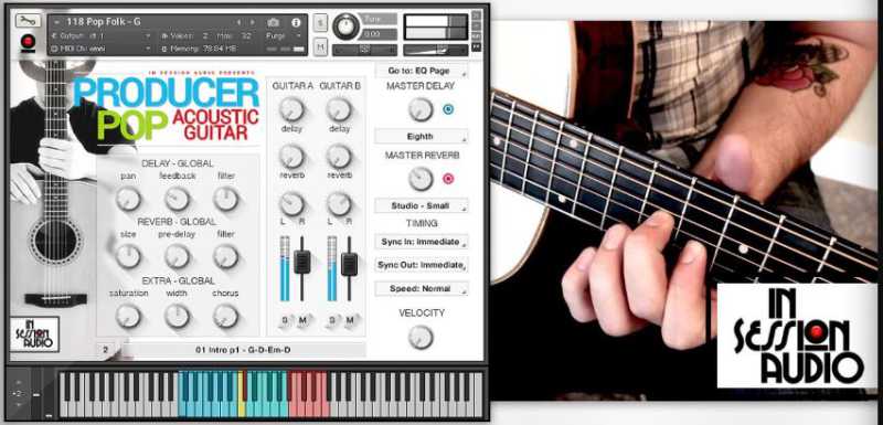 In Session Audio Producer Pop Acoustic Guitar 流行声学吉他-循环素材\LOOP