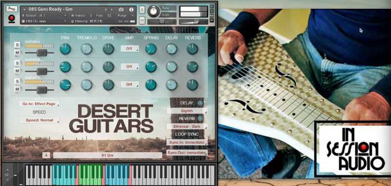 In Session Audio Desert Guitars KONTAKT 西部乡村吉他-循环素材\LOOP