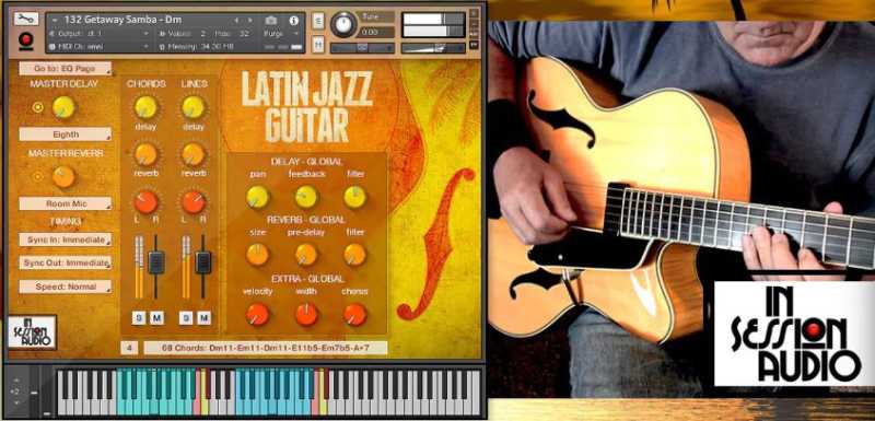 In Session Audio Latin Jazz Guitar and Direct 拉丁吉他-循环素材\LOOP