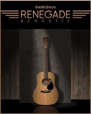 Indiginus Renegade Acoustic Guitar KONTAKT 钢弦木吉他