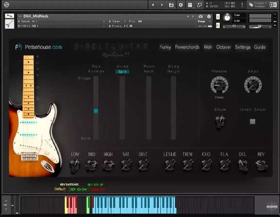 Pettinhouse Direct Guitar 4 KONTAKT 采样电吉他