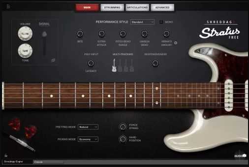 Impact Soundworks Shreddage 3.5 Stratus Free Version KONTAKT 免费电吉他 ( 801MB )