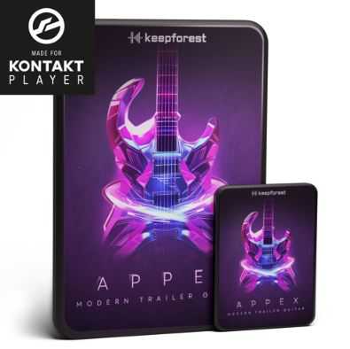 Keepforest Appex Modern Trailer Guitar KONTAKT 史诗配乐吉他