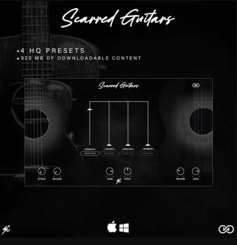 Infinite Audio Scarred Guitars 吉他乐器集