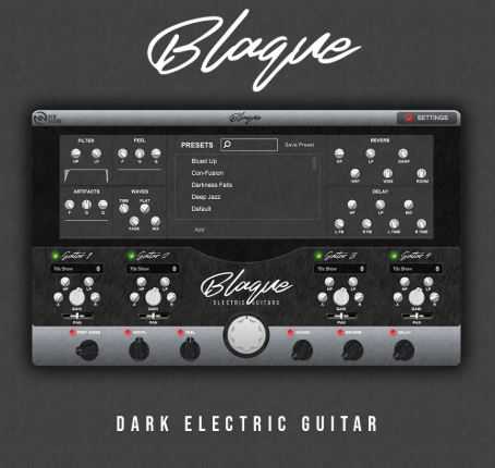New Nation Blaque Dark Electric Guitar v1.1.1 暗黑电吉他