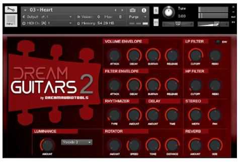 Dream Audio Tools Dream Guitars 2 KONTAKT 电影氛围吉他音源