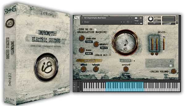 Zero G Impromptu Electric Guitars KONTAKT 电影电吉他音色库