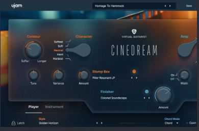 UJAM Virtual Guitarist CINEDREAM v1.0.0 虚拟电影吉他手