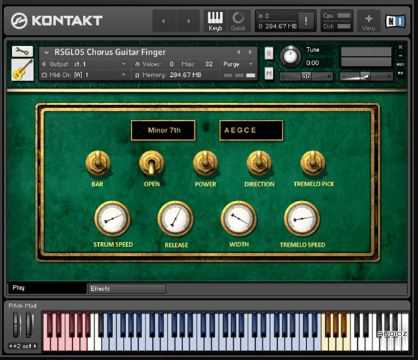 Replika Sound Chorus Guitar KONTAKT 合唱吉他
