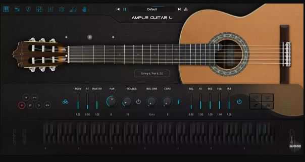 Ample Sound Ample Guitar L v4.0.0 古典尼龙弦吉他