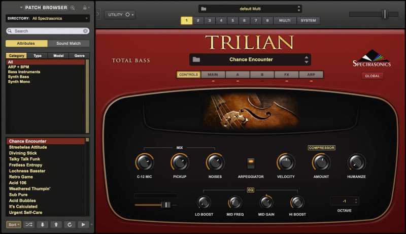 Spectrasonics Trilian 巨头贝斯音源库 ( 27.8GB )