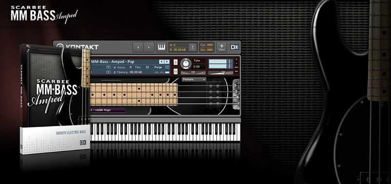 Scarbee MM-Bass Amped ( 11.9GB )