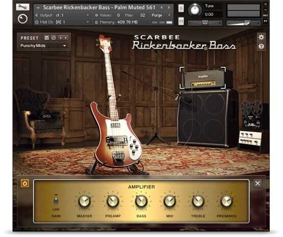 Scarbee Rickenbacker Bass ( 6.8GB )