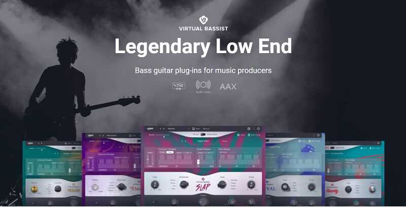UJAM Virtual Bassist Bundle 虚拟贝斯手 三件套 ( 13GB )