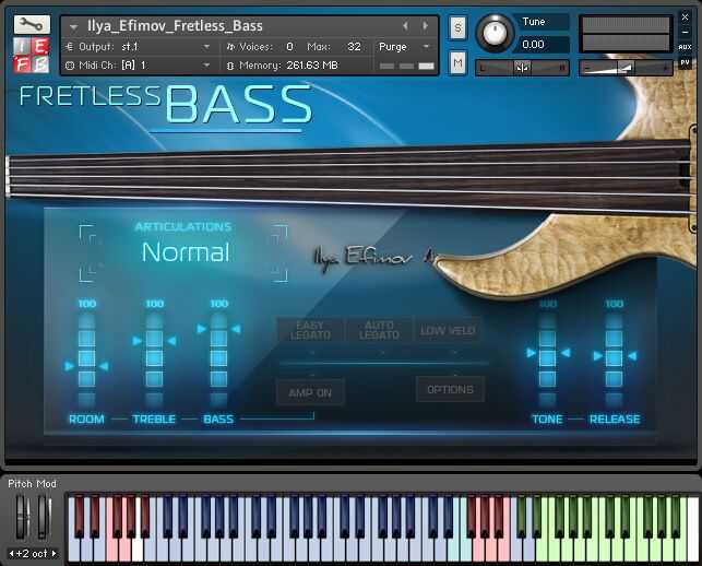 Ilya Efimov Fretless Bass 无品贝斯 ( 2.5GB )
