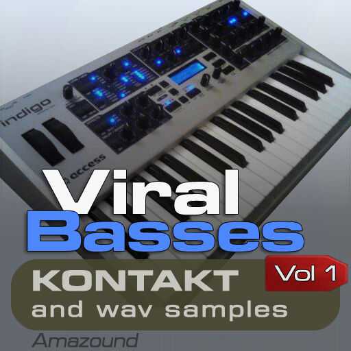 Amazound Viral Basses Vol. 1 合成器贝斯 ( 2.8GB )