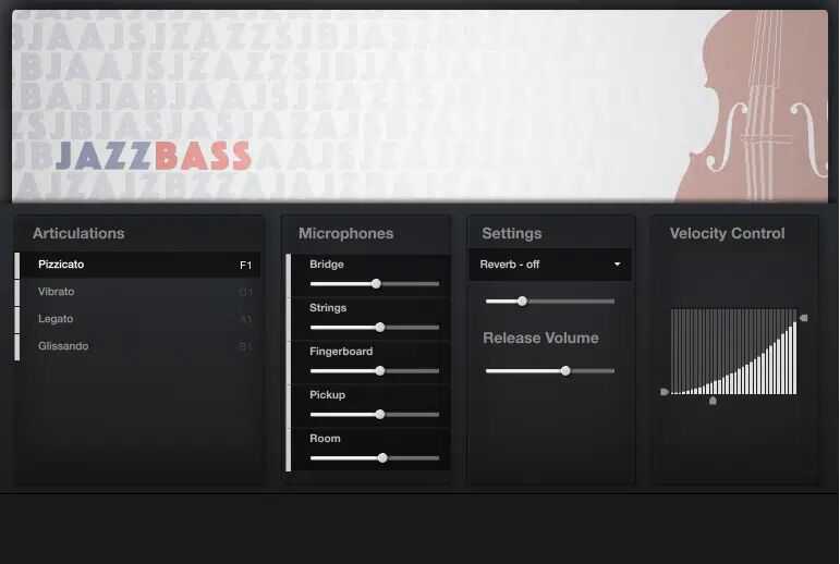 FluffyAudio Jazz Bass 爵士贝斯 ( 5GB )
