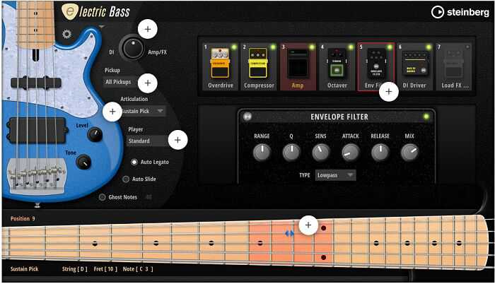 Steinberg Electric Bass Content 斯托伯格贝斯音源 ( 12GB )