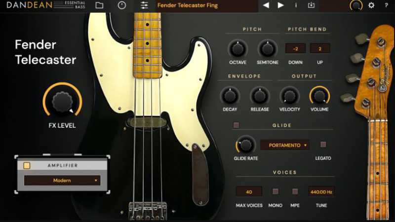 Tracktion Dan Dean Essential Bass 贝斯音源集