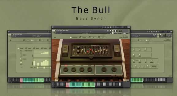 Insanity Samples Bull The Iconic Bass Synth 合成贝斯 ( 1GB )