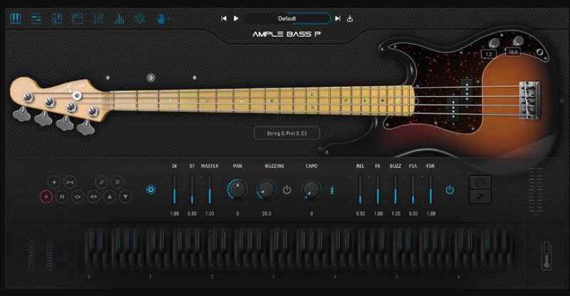 Ample Sound Ample Bass P v4.0 饱满的贝斯音源 ( 4.9GB )