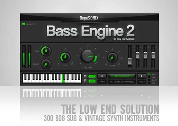 DopeSONIX Bass Engine v2.1 嘻哈Hip Hop贝斯音源
