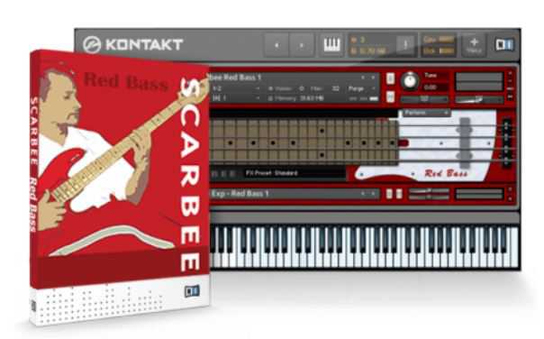 Scarbee Red Bass KONTAKT v1.0.3 红色低音贝斯