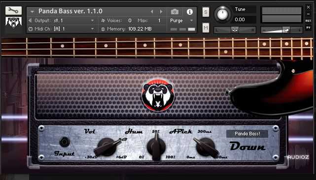 Panda Sound Panda Bass v1.2.0 KONTAKT 熊猫低音贝斯