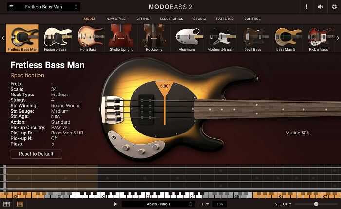 IK Multimedia MODO BASS 2 贝斯音源集 ( 168MB )