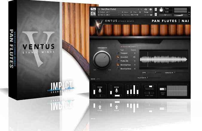 Impact Soundworks Ventus Ethnic Winds Pan Flutes 排箫