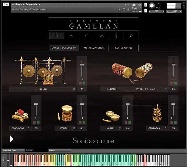 Soniccouture Balinese Gamelan 2 巴厘岛甘美兰音乐