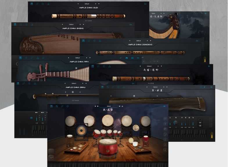 Ample Sound China 民乐9件套 ( 74GB )