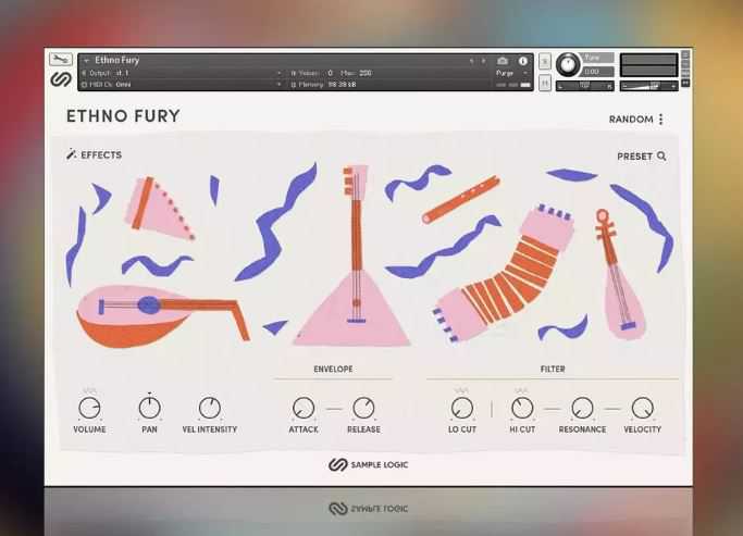 Sample Logic Ethno Fury 非凡世界民乐 ( 3.8GB )