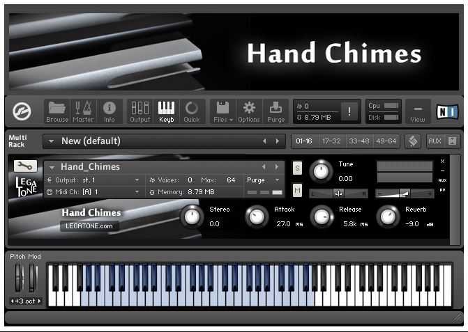 Legatone Hand Chimes 风铃\钟琴\八音盒 ( 574MB )