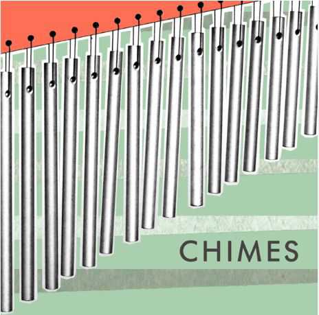 Cinematique Instruments Percussion Chimes 敲击风铃\钟琴