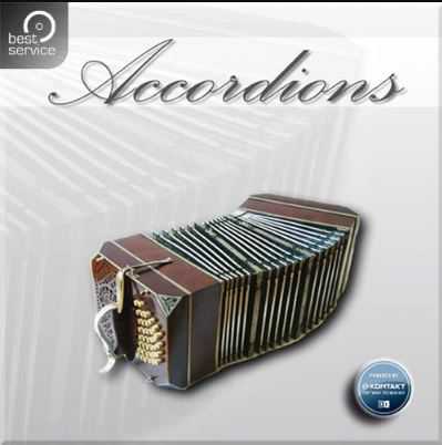 Best Service Accordions v1.1 KONTAKT 手风琴音源 ( 2.7GB )