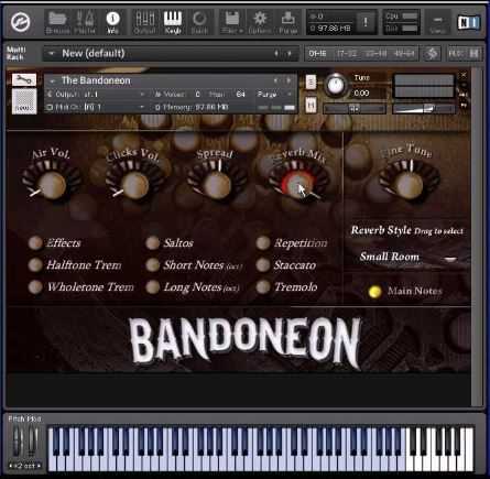 Guareschi The Bandoneon Kontakt 西班牙手风琴 ( 781MB )