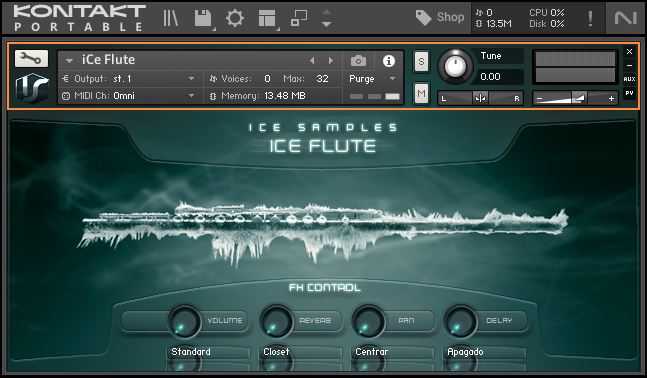 iCE Samples Flute 精品音乐会长笛音源 ( 251MB )
