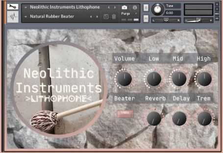 Neolithic Instruments Lithophone KONTAKT FREE 新石器时代石器乐器