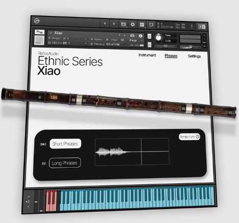 Retos Audio Ethnic Series Xiao KONTAKT 箫笛音色库 ( 74MB )