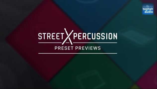Big Fish Audio Street Percussion KONTAKT 民族塑料金属创意打击乐