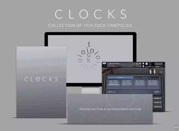 8dio Clocks KONTAKT 钟表音色库
