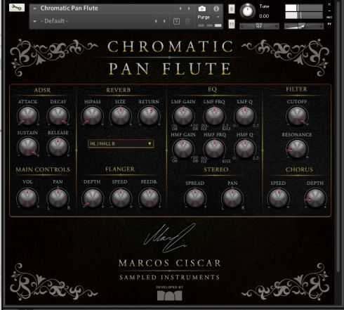 Marcos Ciscar Enchanted Kalimba KONTAKT 魔法卡林巴