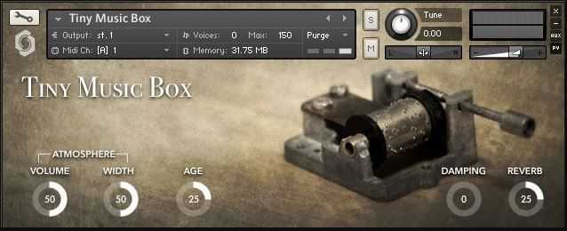 Fracture Sounds Tiny Music Box KONTAKT 金属八音盒\音乐盒