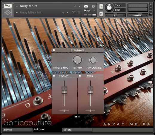 Soniccouture Array Mbira v1.5.0 KONTAKT 五个八度拇指琴\卡林巴