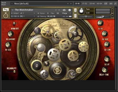 Sonokinetic The Watchmaker v1.0 KONTAKT 钟表音源库