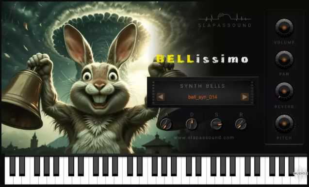 SlapAsSound BELLissimo Synth Bells v1.0 合成铃声\钟声