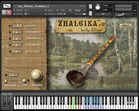 Ilya Efimov Zhaleika In C KONTAKT 俄罗斯单簧片喇叭管